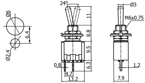 μικροδιακόπτης εναλλαγής
