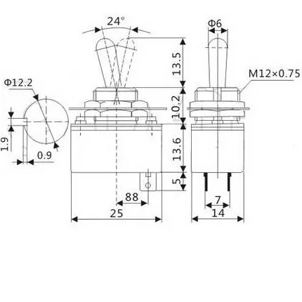 μικροδιακόπτης εναλλαγής
