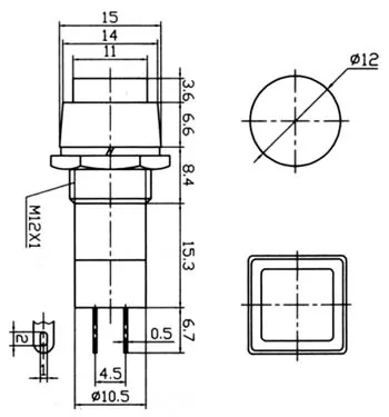 μπουτόν push on