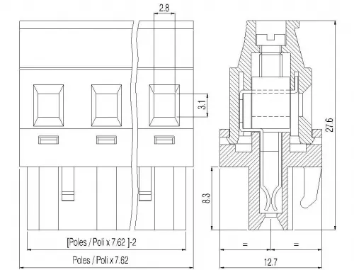 κλέμα καλωδίου