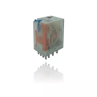 Ρελέ Μεσαίο 4P 48V DC Με LED RMI