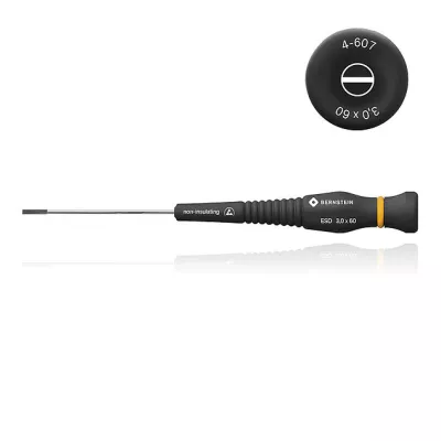 Ίσιο Κατσαβίδι ESD με Περιστρεφόμενη Λαβή 3x160mm