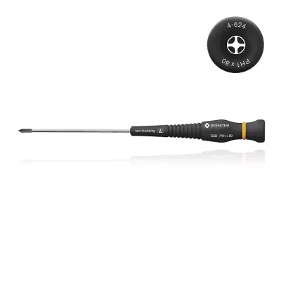 Σταυροκατσάβιδο ESD με Περιστρεφόμενη Λαβή PH1x180mm