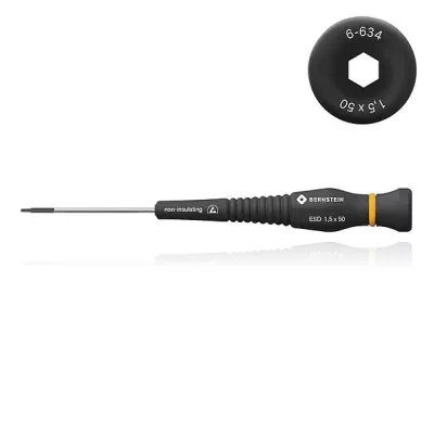 Κατσαβίδι Άλεν ESD με Περιστρεφόμενη Λαβή 1.5x150mm