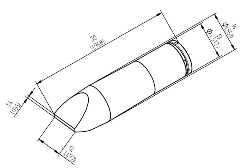 0242CDLF120 dimensions