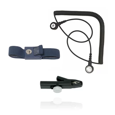 Αντιστατικό Βραχιόλι Καρπού ESD με Καλώδιο και Κροκοδειλάκι